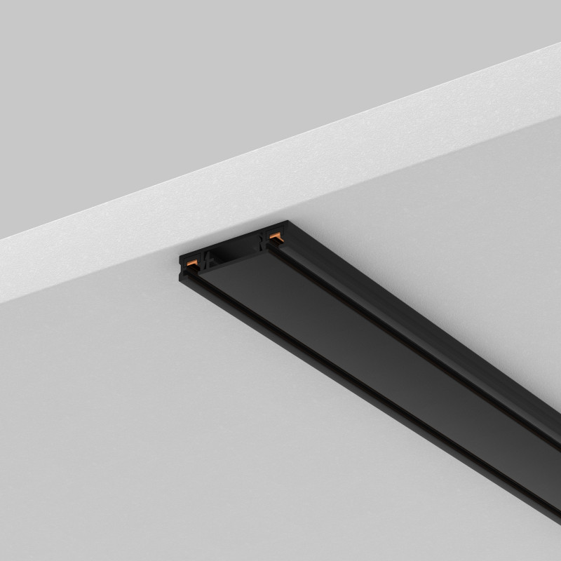 Шинопровод 200 см накладной Maytoni Technical Magnetic track system Radity TRX084-112B черный
