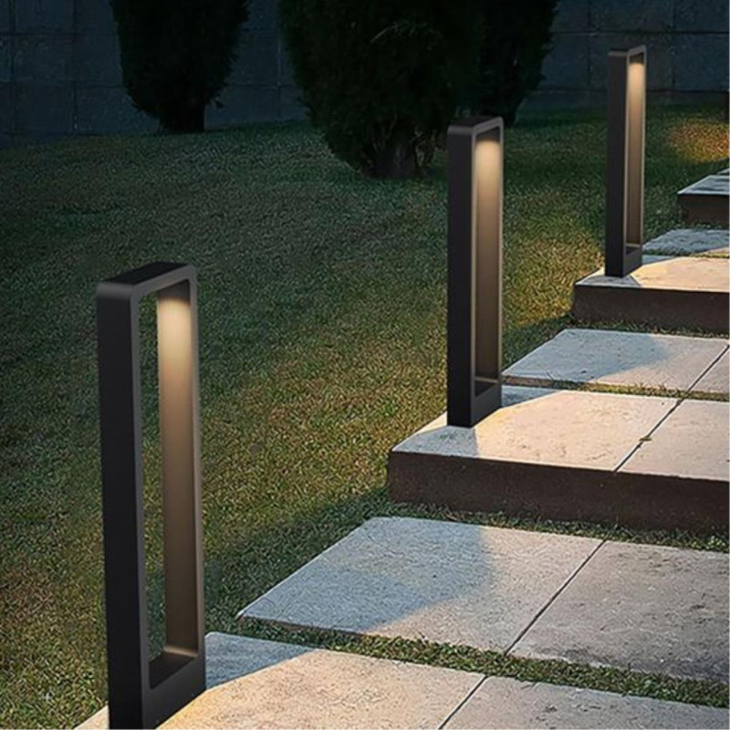 Ландшафтный светильник 16,5*6*80 см, 1*LED*10W 4200K Arte Lamp Trapezio A2080PA-1BK черный