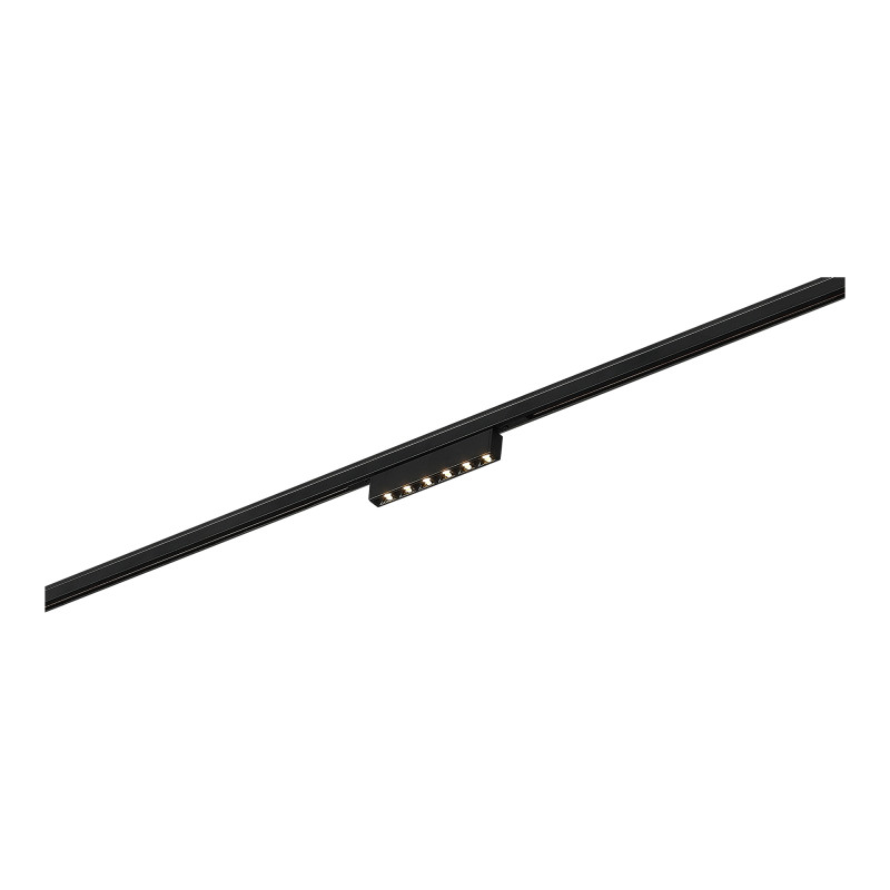 Магнитный трековый светильник 10*1*1,8 см, 1*LED*5W 3000K ST LUCE Super5 ST666.436.05 черный