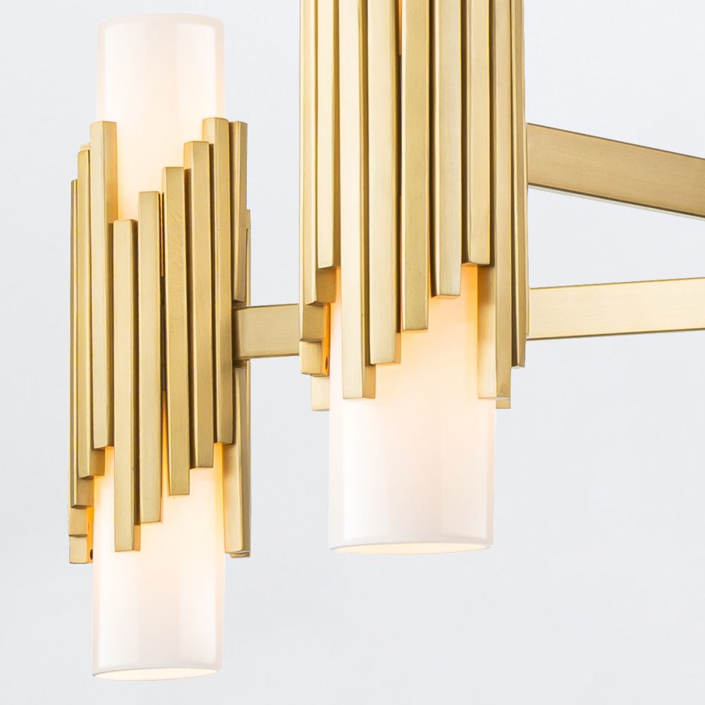Люстра Elstead Lighting, Арт. MARVELE10-AB-OPAL