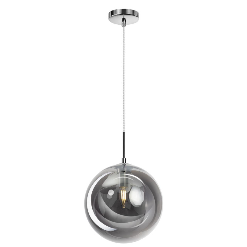 Светильник подвесной 25*135 см, 1*E14, Хром Citilux Томми CL102630