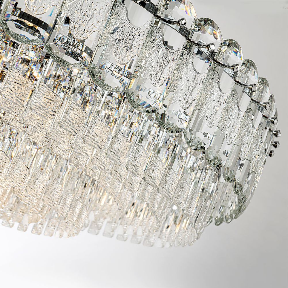 Люстра 100 см, 22*Е14*40W, Modelux  ML.7092.1000 CR, Хром