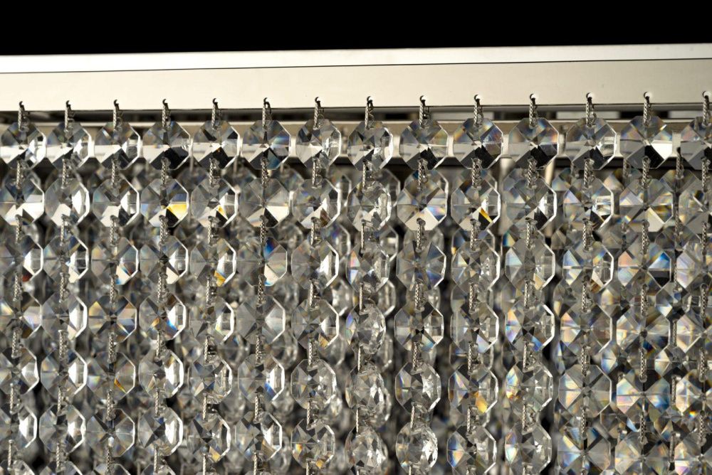 Люстра подвесная **25 см, 10*G9*40W, Arti Lampadari Milano Milano E 1.5.120X30.501 N, Матовый никель