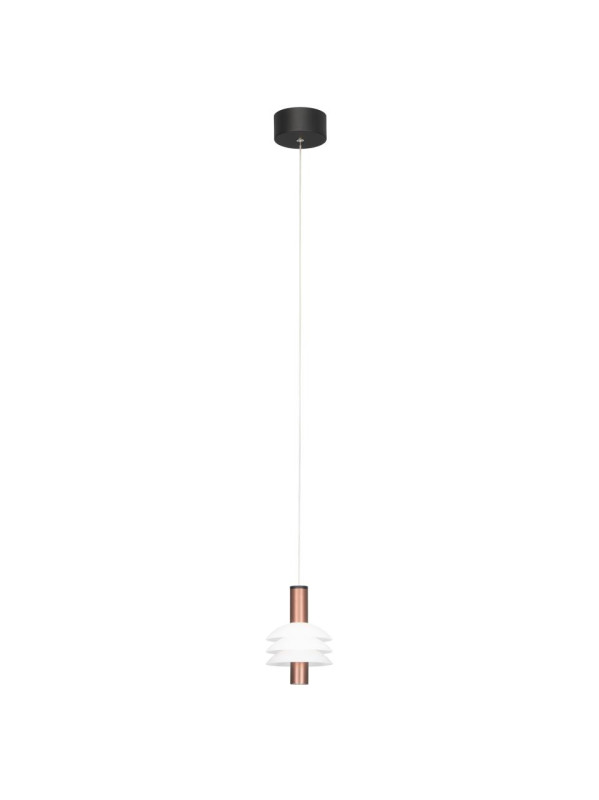 Светильник подвесной 12*190 см LED*6 W, 4000 К Citilux Майя Махагон CL202012