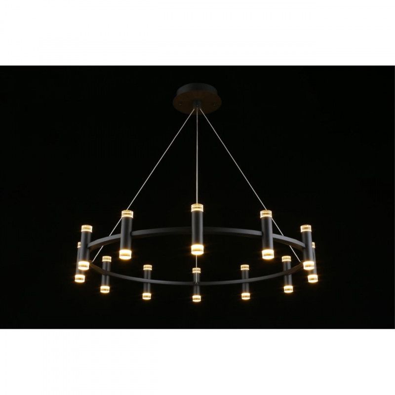 Подвесная люстра 83*50-100 см 120W, 3000K, Aployt Klarcia APL.037.03.120, черный
