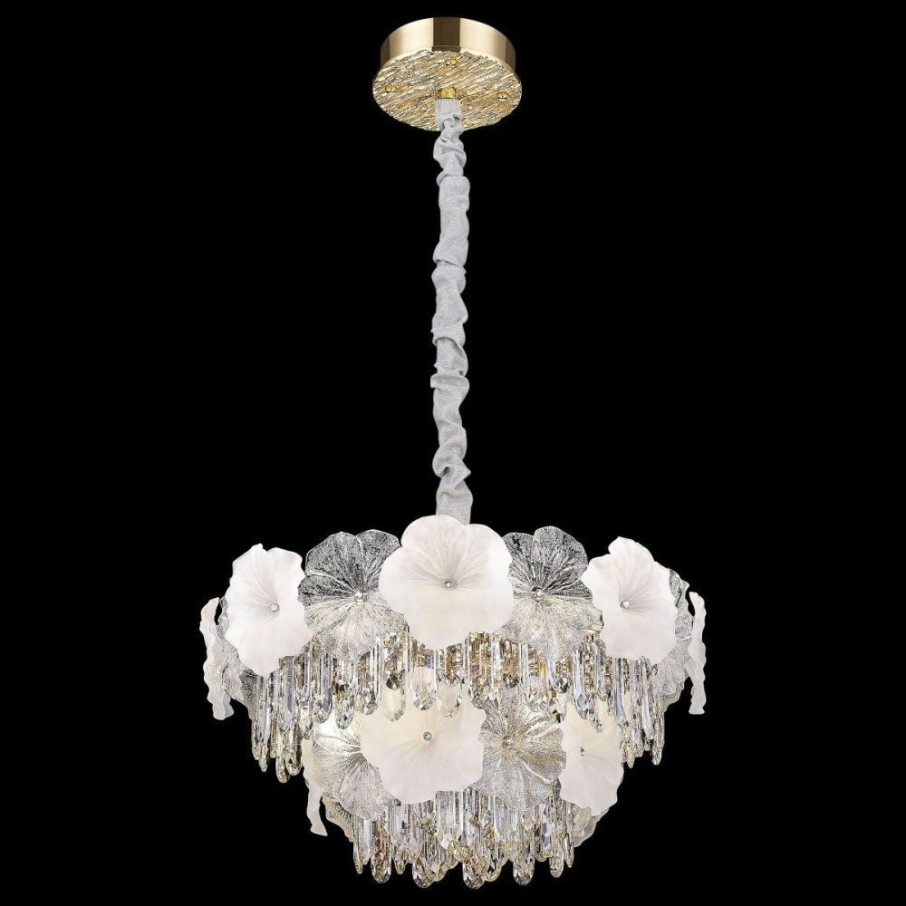 Подвесной светильник 60 см, Wertmark Isabella WE112.16.303, золото