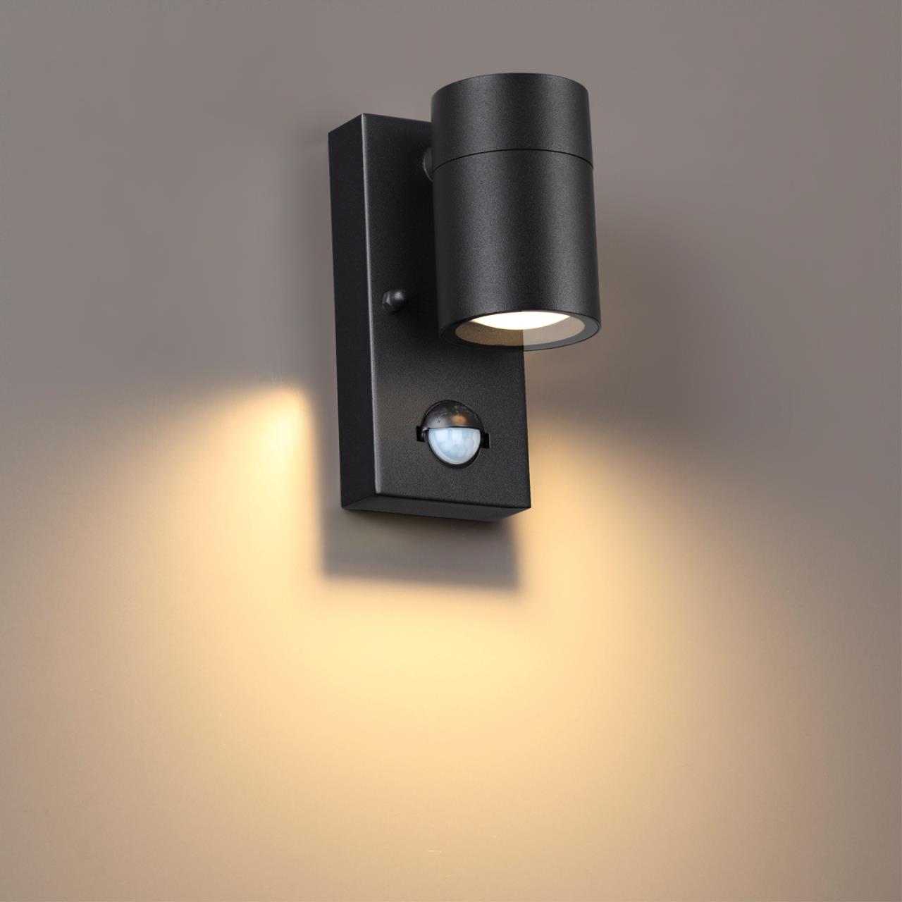 Светильник 15 см, Odeon Light MOTTO 4389/1W, черный