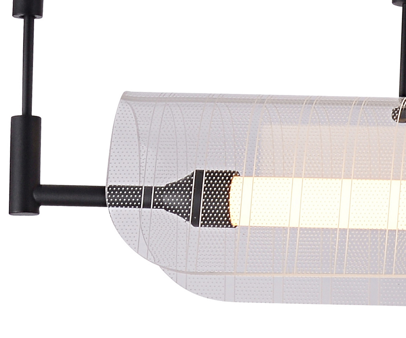 Светильник 120 см, 25W, 3000K, Kink Light 08021-120P,19, черный