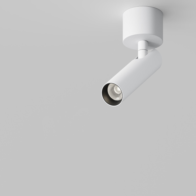 Спот 3*3*16,6 см, LED, 6W, 4000К, Maytoni Technical Focus T C141CL-L125-6W4K-W белый