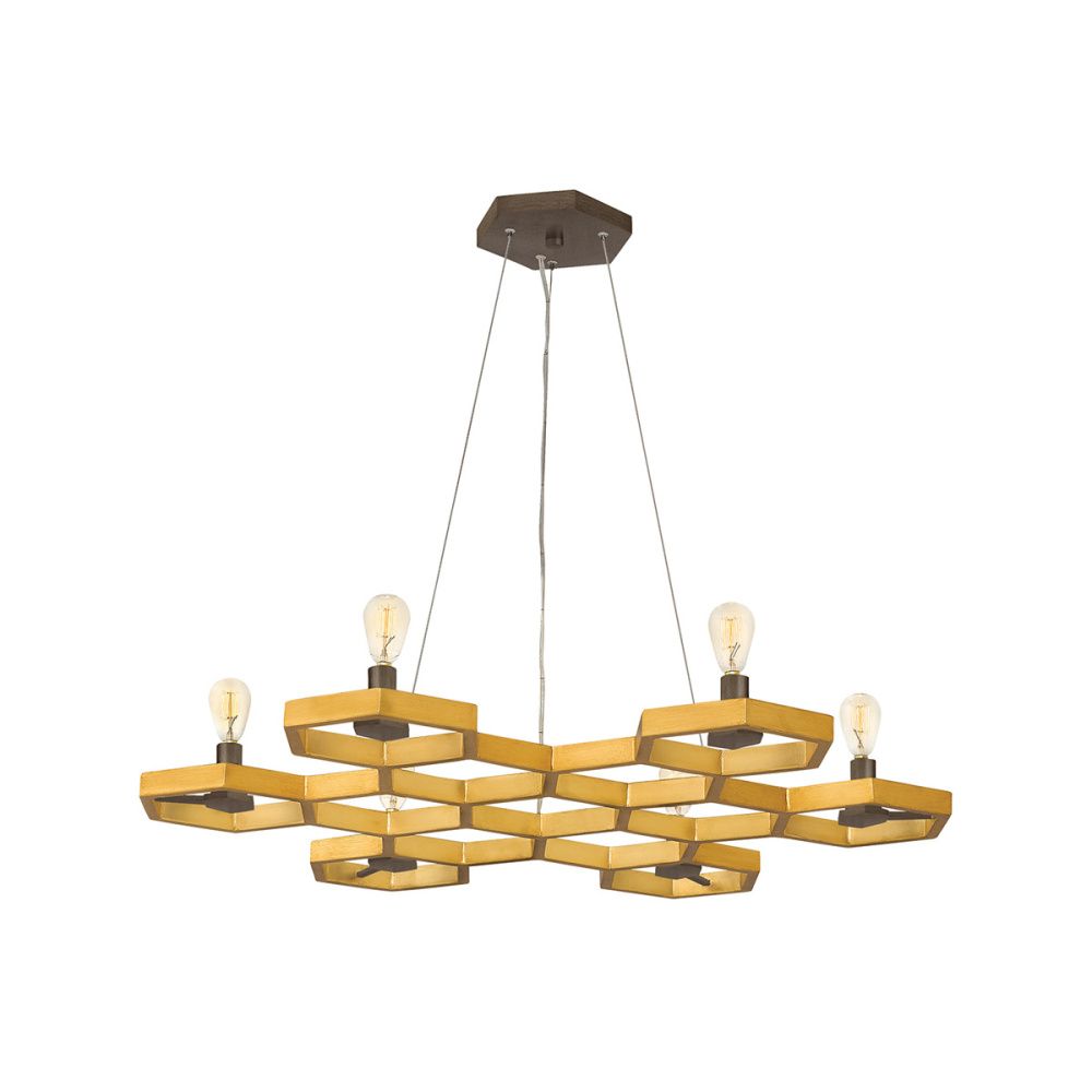 Подвесной светильник *77*31-310 см, E14*60W, Natural Concepts Hinkley Moxie GN-LEMURIA-P-L, черный, латунь