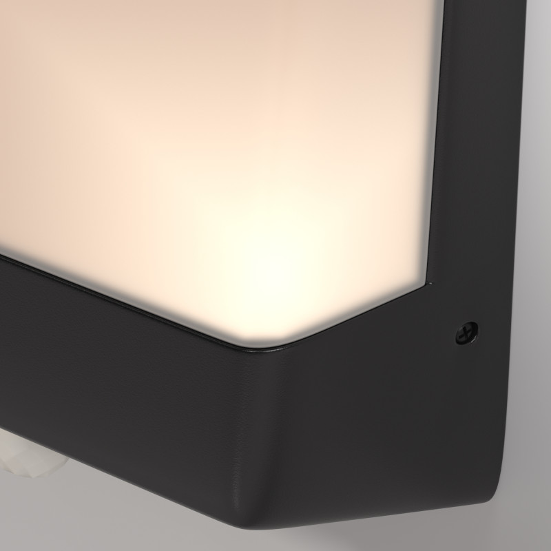 Светильник настенный 16,1*5,9*21,1 см, LED, 9W, 3000К, Maytoni Row O448WL-L9GF3KSR серый