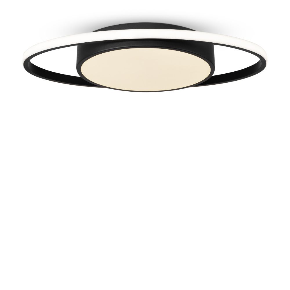 Светодиодный светильник 52 см, 62W, 3000-6000K, Freya Cosmic FR10015CL-L62B, черный
