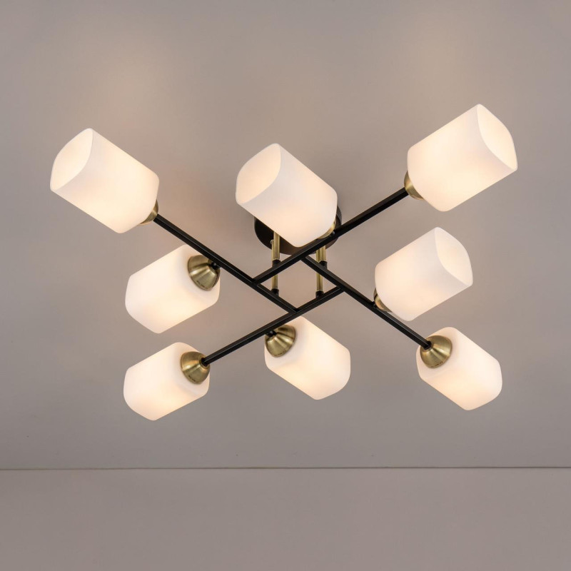 Люстра 79 см Citilux Генри CL130285 черный/бронза
