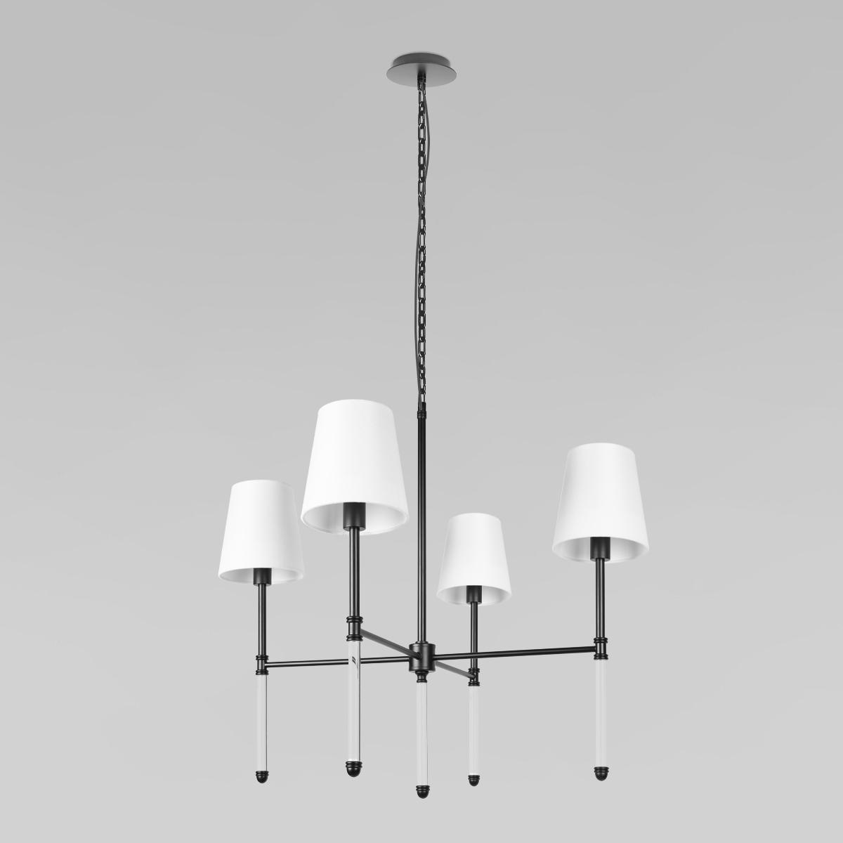 Подвесной светильник 69*69*73/225 см, 4*E14 LOFT IT Cosy 10308 Black черный