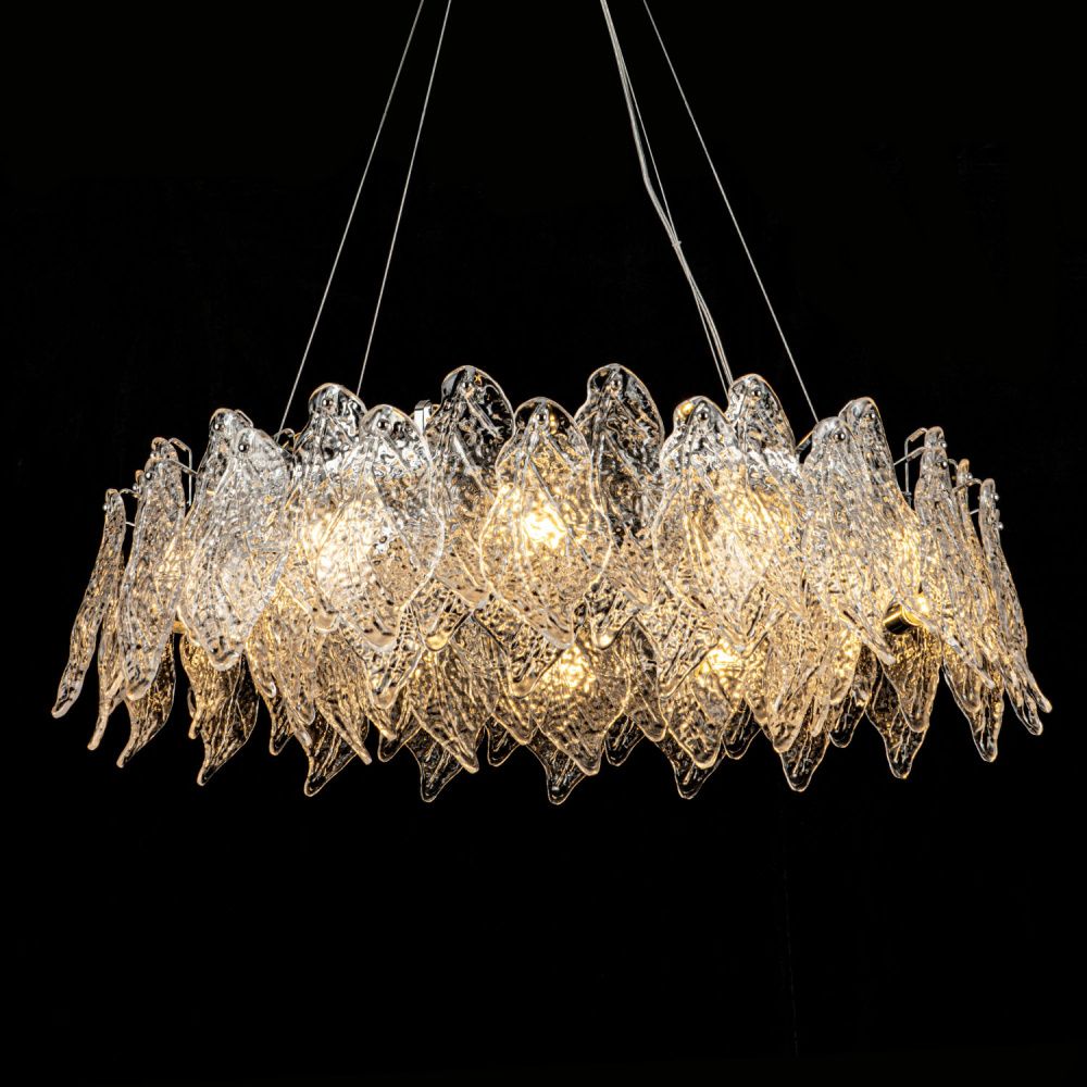 Люстра 80 см, 12*Е14*40W, Modestyle  MS.2290.12 CR, Хром