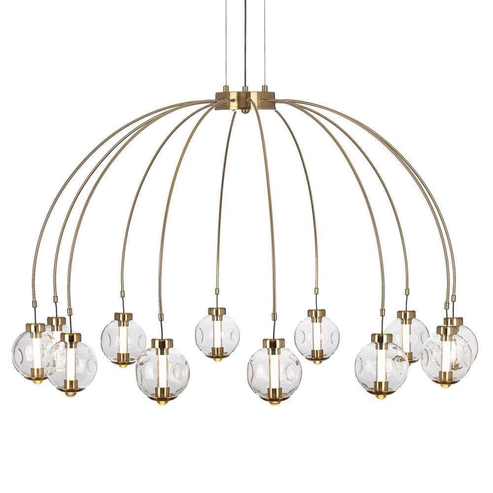 Люстра подвесная *100*100-155 см, *LED*43W, 3000K, Citilux Noona CL251190, Бронза