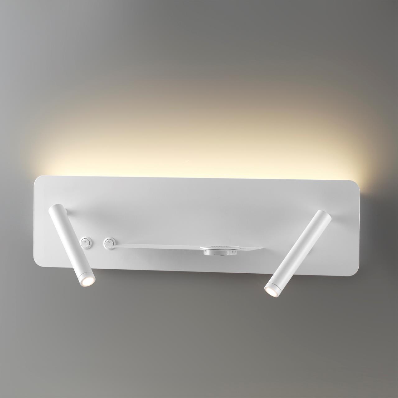 Бра 12,5*60*17,9 см, LED 10W*3000 К, Lumion Cosi белый, 5684/10WL