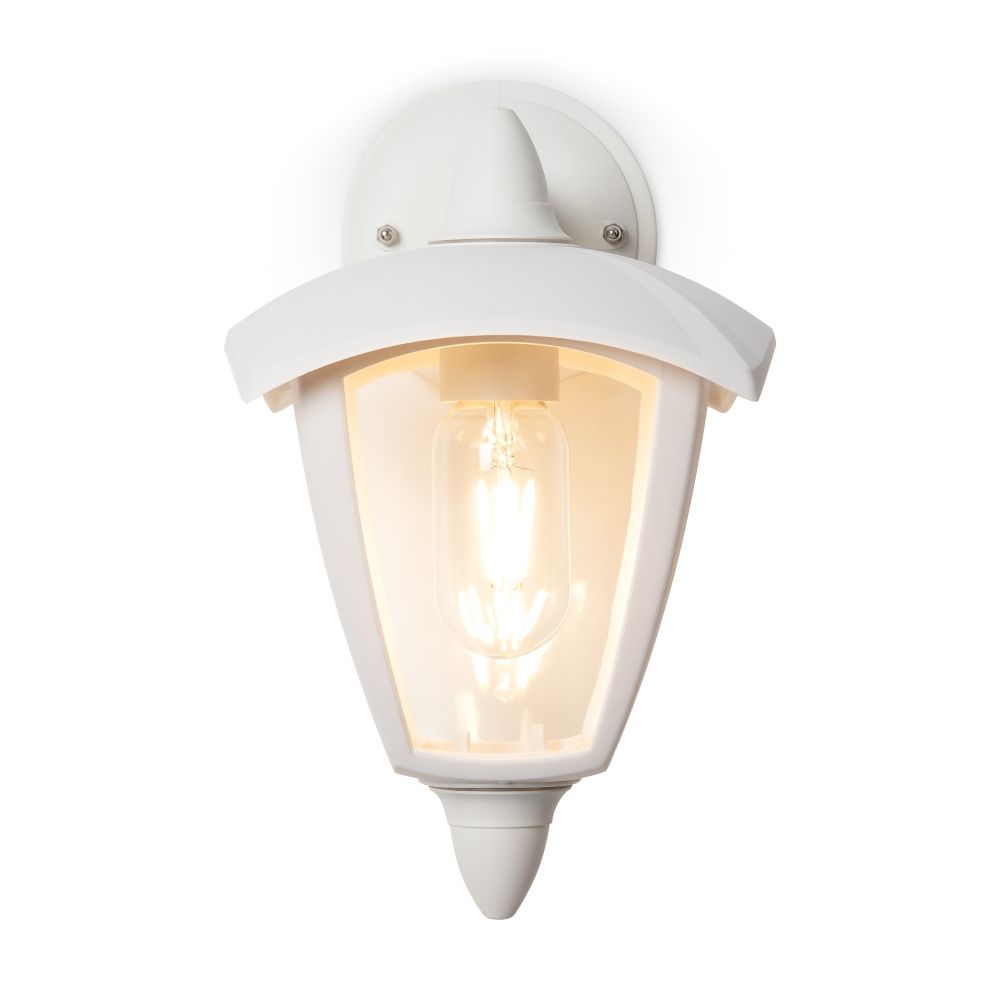 Уличное бра 22*17,3*-27 см, 1*E27*13W Voltega  VGL7306WL-01W, Белый