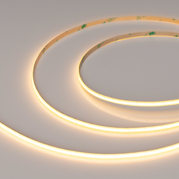 Лента COB-X504-5mm 12V Warm2700 (6.5 W/m, IP20, CSP, 5m), Arlight 041790. Цена указана за 5 метров. Продается кратно 5 метрам.