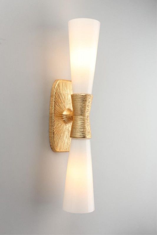 Бра 13*12*58 см, 2*E14, 40W, Aployt Hloya APL.800.01.02, золотой