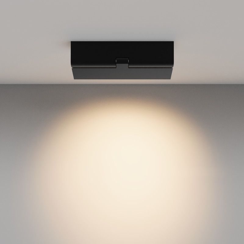 Накладной светильник 22*2,3*8,8 см, LED, 12W, 3000К, Maytoni Technical Points Rot C136CL-12W3K-B черный