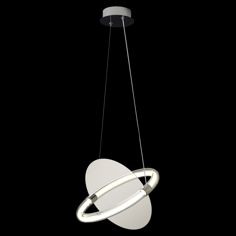 Светильник подвесной 22,3*32*22,3-225,4 см, *LED*22W, 4000K, Crystal Lux Nebula NEBULA SP22W LED CHROME, Хром