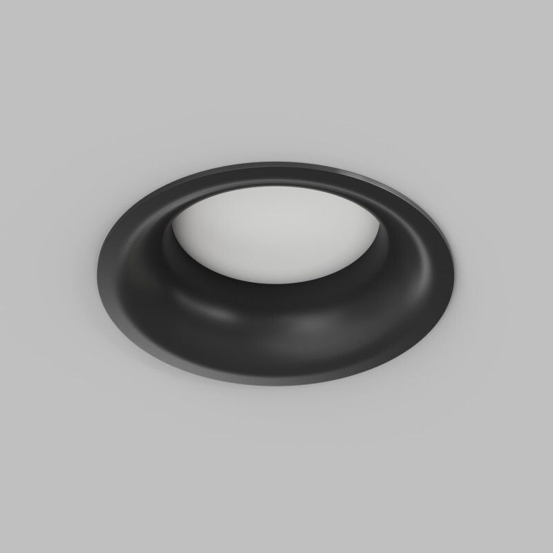 Точечный светильник 11 см, GX53 Denkirs Iner DK2150-BK, черный