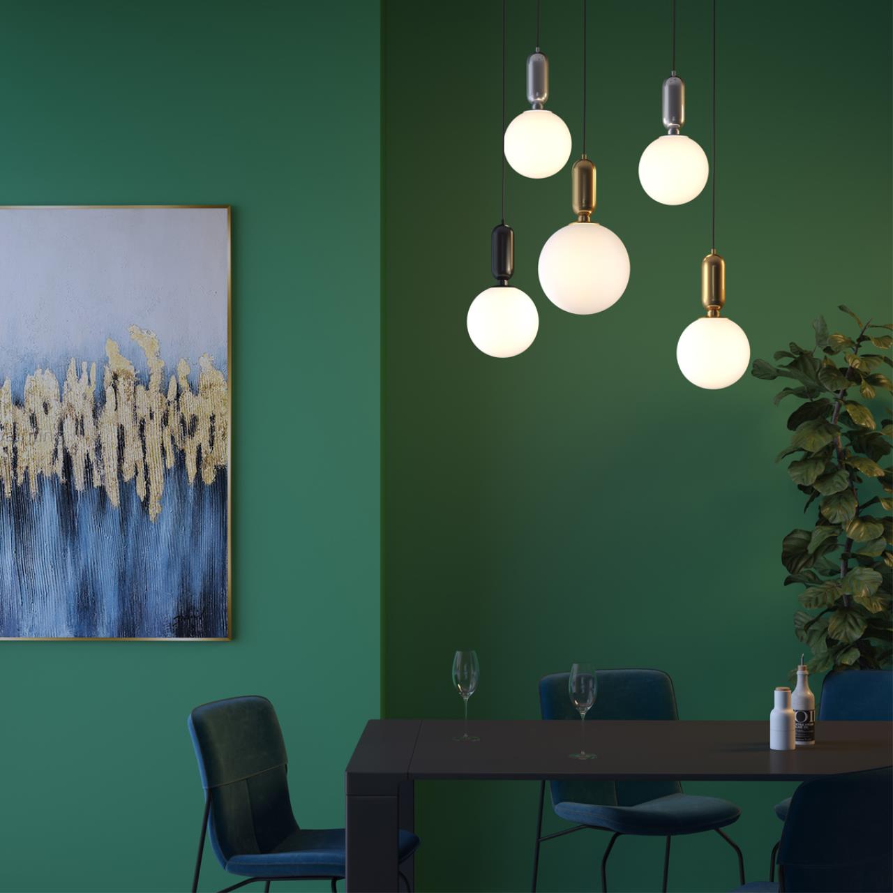 Светильник 20 см Odeon Light Okia 4669/1 золото
