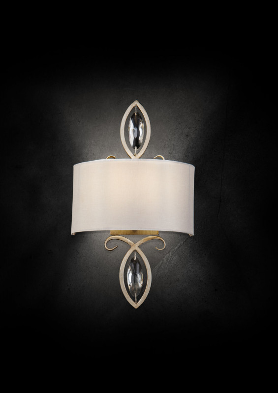 Настенный светильник Maytoni Luxe H006WL-01G, кремовый