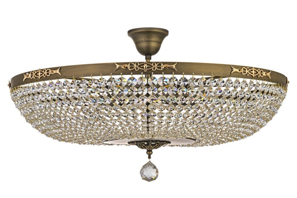 Люстра *60*30 см, 6*E27*60W, Arti Lampadari Pera Pera E 1.3.60.2.100 MA, Бронза