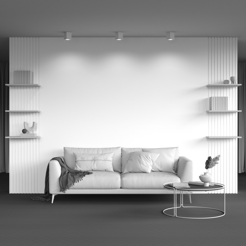 Светильник 9*9 см, GU10 50W, Maytoni Alfa C013CL-01W, белый