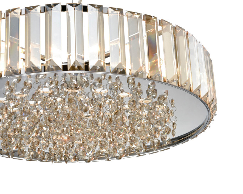 Подвесная люстра  46*111 см, 3*E14 хром Vele Luce Vistosa VL1563P03