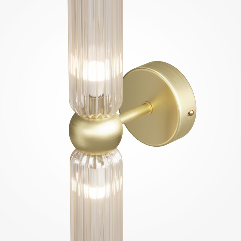 Бра 5*5*43,5 см, 2*G9, 28W, Maytoni ANTIC MOD302WL-02CG1 золотой