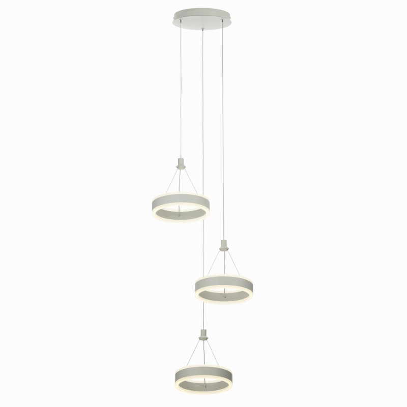 Люстра 40*50/140 см, 60W, 4000K Citilux CL719030 Дуэт Белый 