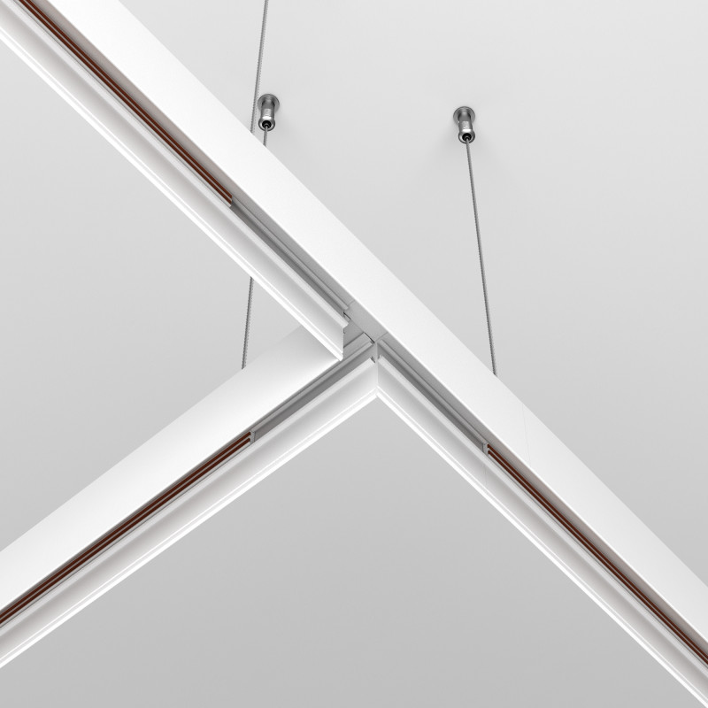 Коннектор Т-образный Exility накладной белый 17,4*10*5,2 см, LED*W TRA034CT-41W Maytoni, Белый