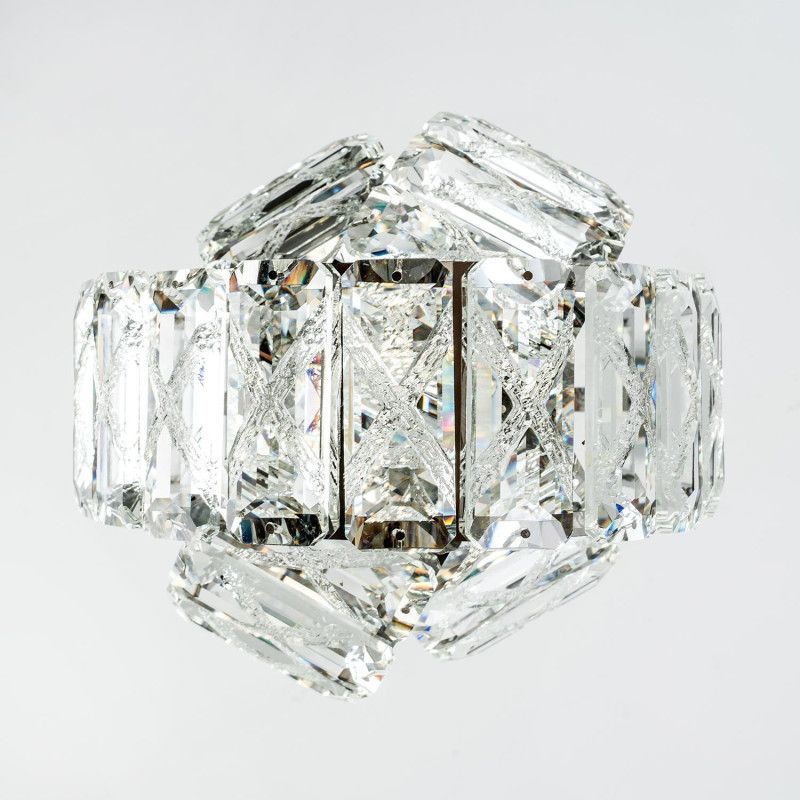 Подвесная люстра 20x20x50см, G9, 2xG9Вт, , Modelux ML.755.2 CR Хром