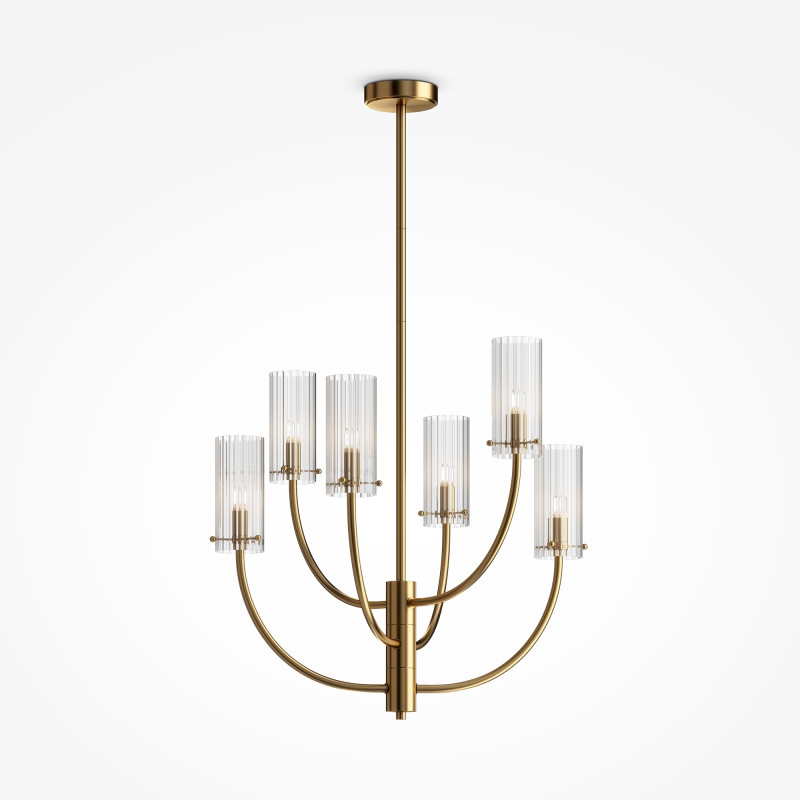 Светильник 61 см, Maytoni Arco MOD223PL-06BS, латунь