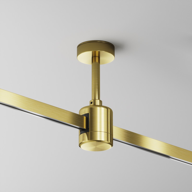 Подвесной комплект 4*4*12,4 см, Maytoni Technical Magnetic trаck system Flarity латунь TRA156C-IPC1-BS латунный
