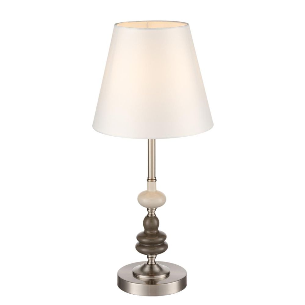 Настольная лампа 25*25*55-55 см, 1*E14*40W, Lumion Kentuki LUM8283/1T, стальной; серебристый