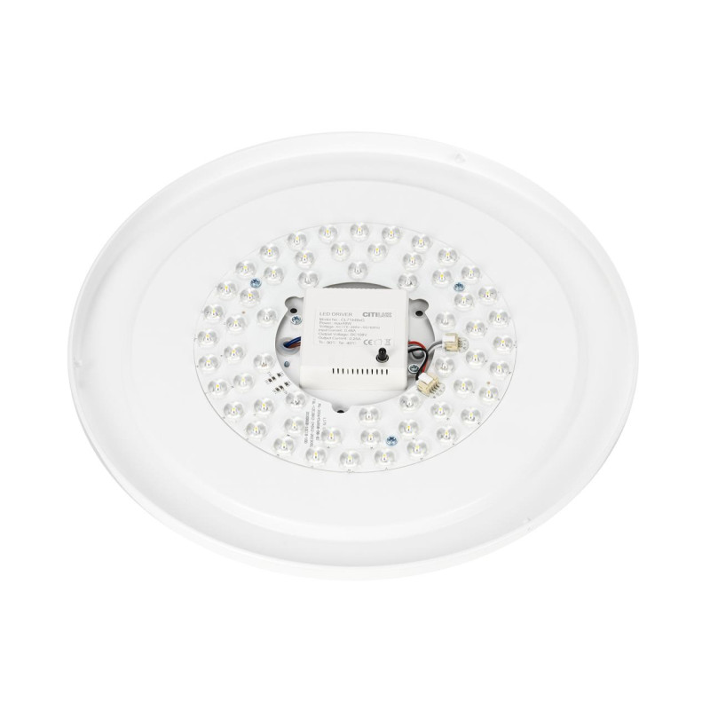 Светильник 40 см, 48W, 3000-5000K с пультом Citilux CL751351G BOSS Черный+Золото LED