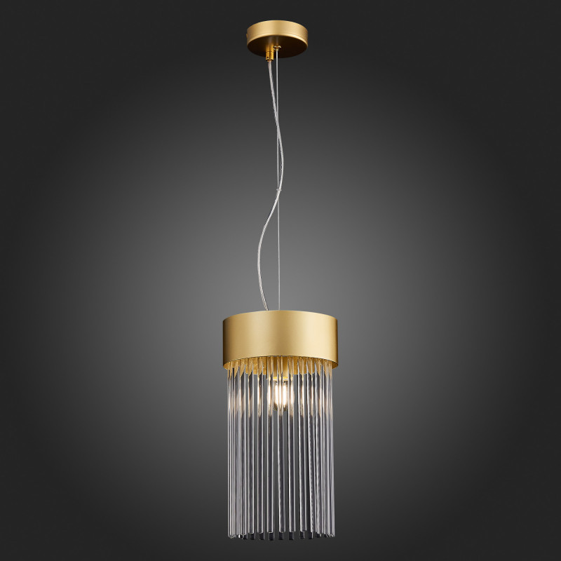 Светильник подвесной 18 см, 60W, ST LUCE CONTATTO SL1225.203.01 Золотистый