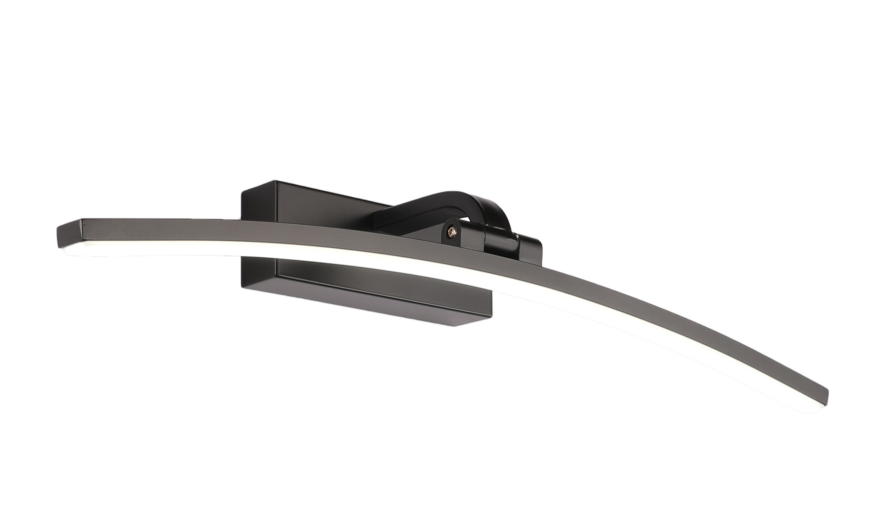 Подсветка 12*40*8 см, LED 8W 4000K черный Zortes Bow ZRS.79603.8