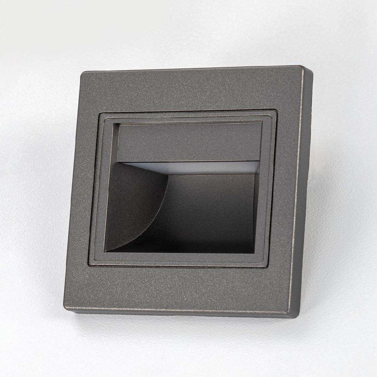 Подсветка для лестниц и ступеней 9 см, 1W, 3000K, Citilux Skally CLD005K1, графит