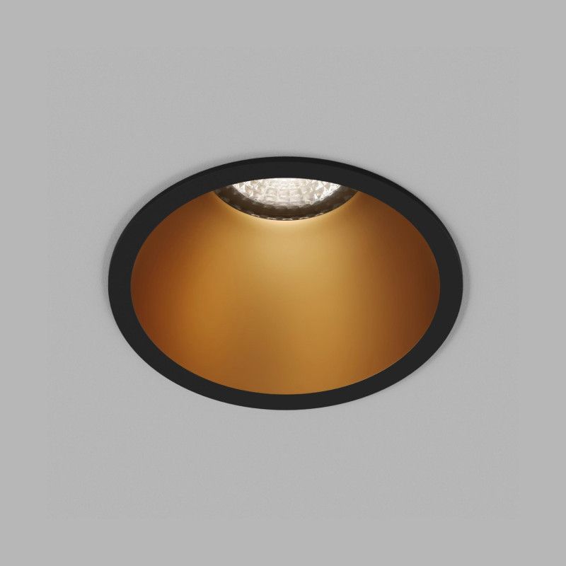 Светильник встраиваемый 9,3*9,3*5,3 см, вр 8,5 см, 1*GU5.3*10W, Denkirs Karup DK3026-BG, черный