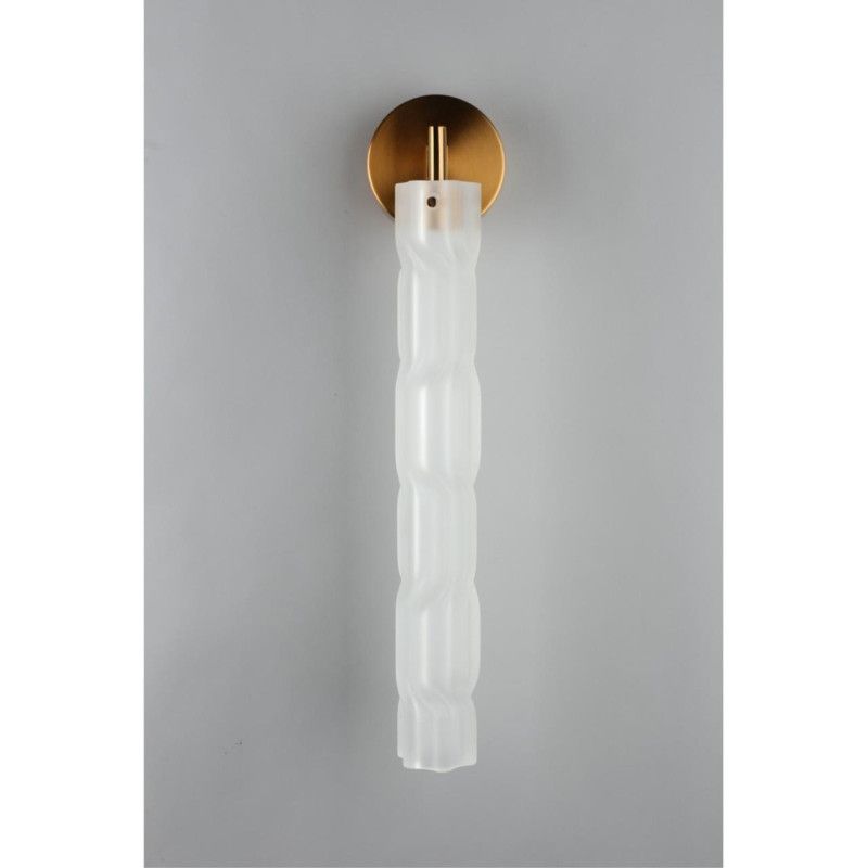 Бра 12*10*47 см, 1*LED, 6W, 3000K, Aployt Dzhosi APL.326.11.01, латунный