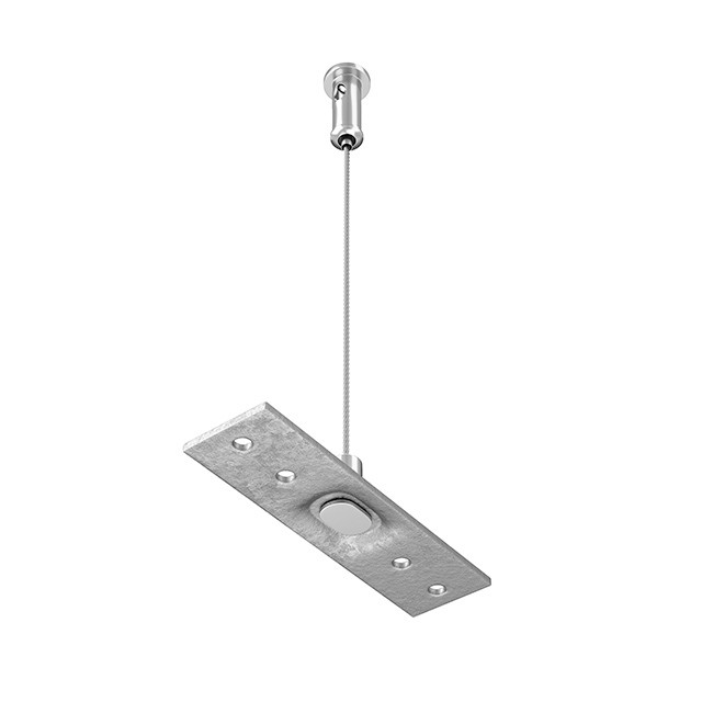 Подвес тросовый 2 шт Maytoni Technical Magnetic track system Exility TRA034SW-2B черныйIP 20
