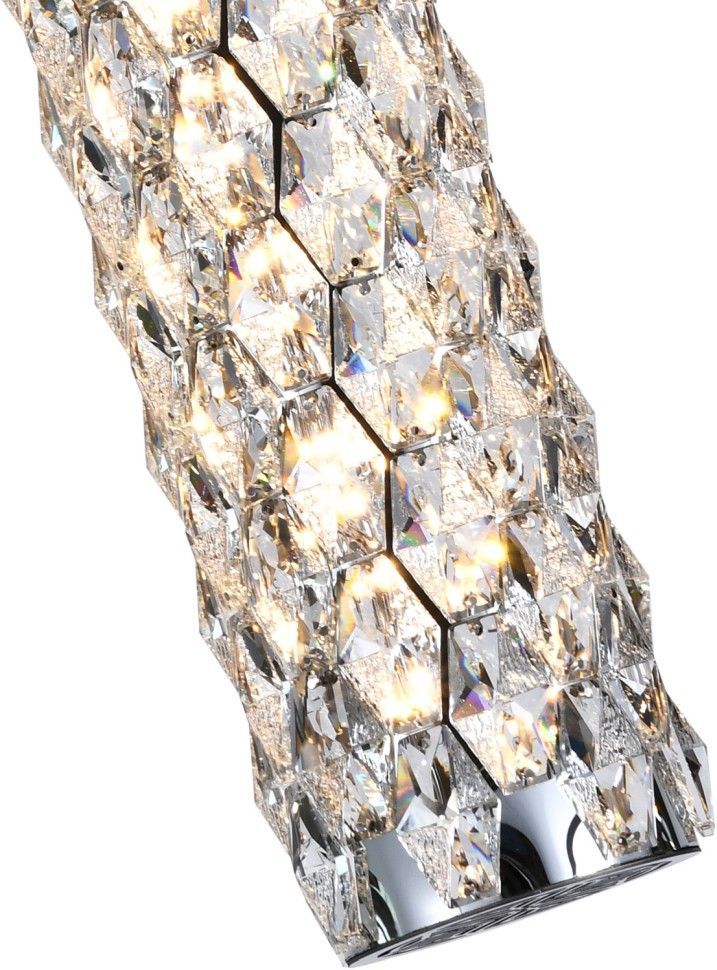 Светильник подвесной 12 см, 25W, 3000-6000K, Stilfort 4040/09/01P, хром