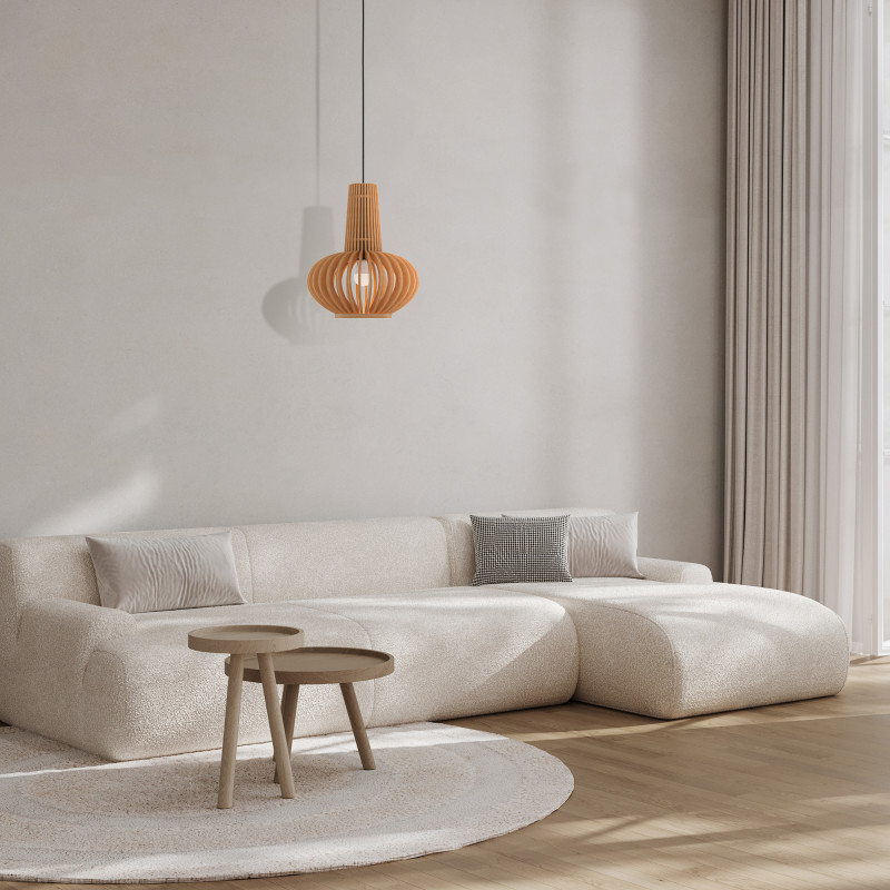 Светильник 35 см, Maytoni Roots MOD193PL-01W1, черный-дерево