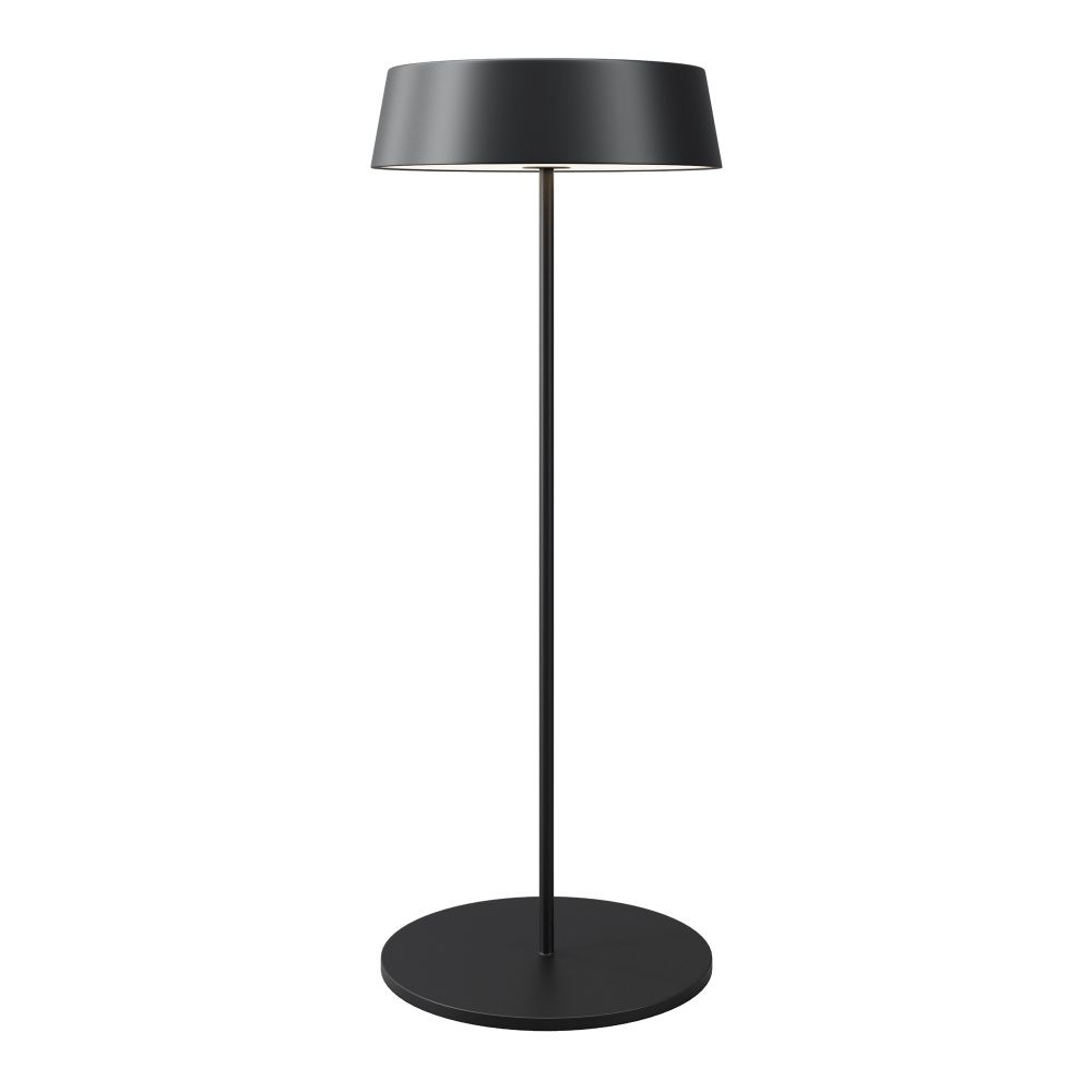 Уличный переносной аккумуляторный светильник *12*-30 см, *LED*2W, K, Maytoni Outdoor Porto O540TL-L2BCCT, Черный
