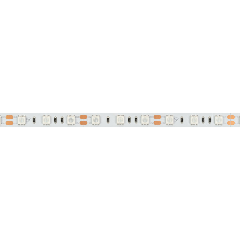 Лента RT-B60-10mm 12V Yellow (14.4 W/m, IP20, 5060, 5m) (Arlight, Открытый) 012342(2). Цена указана за 5 метров. Продается кратно 5 метрам.